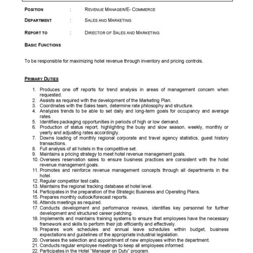 JD E commerce manager