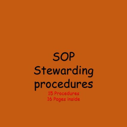 SOP - Stewarding procedures package